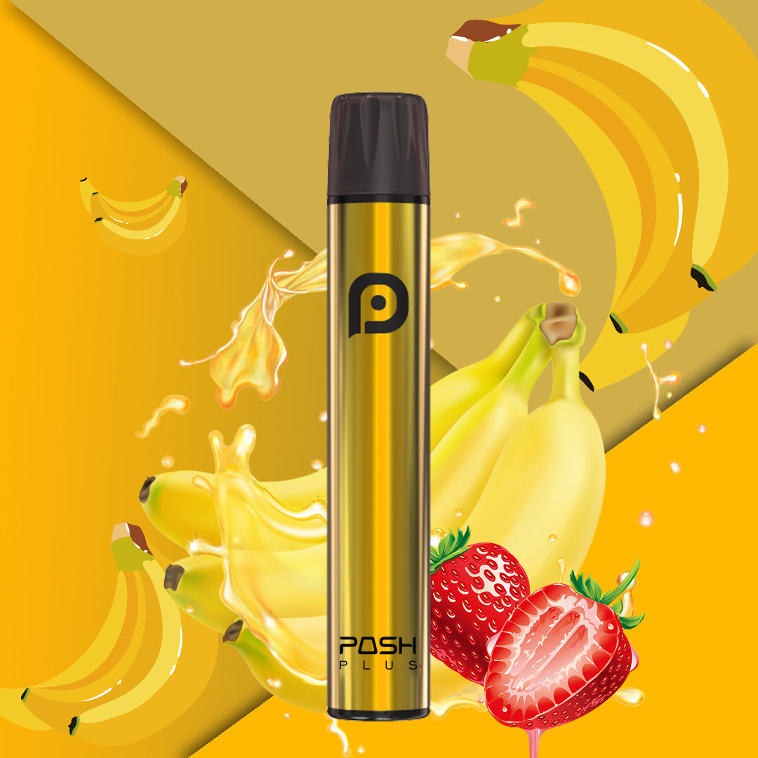 Posh Plus XL 1500 Strawberry Banana