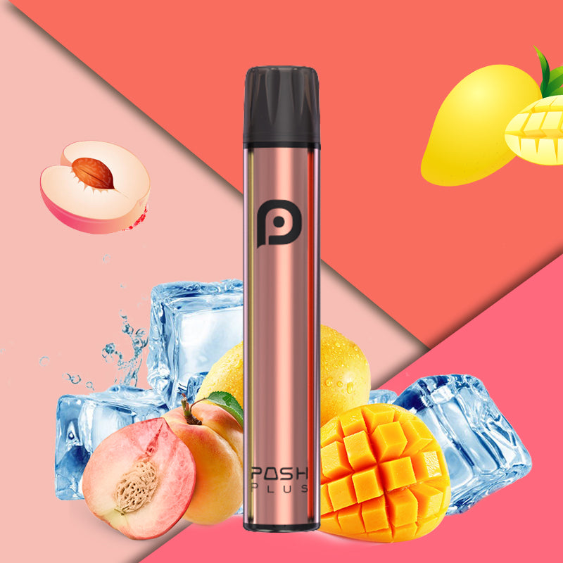 Posh Plus XL 1500 Peach Mango Ice