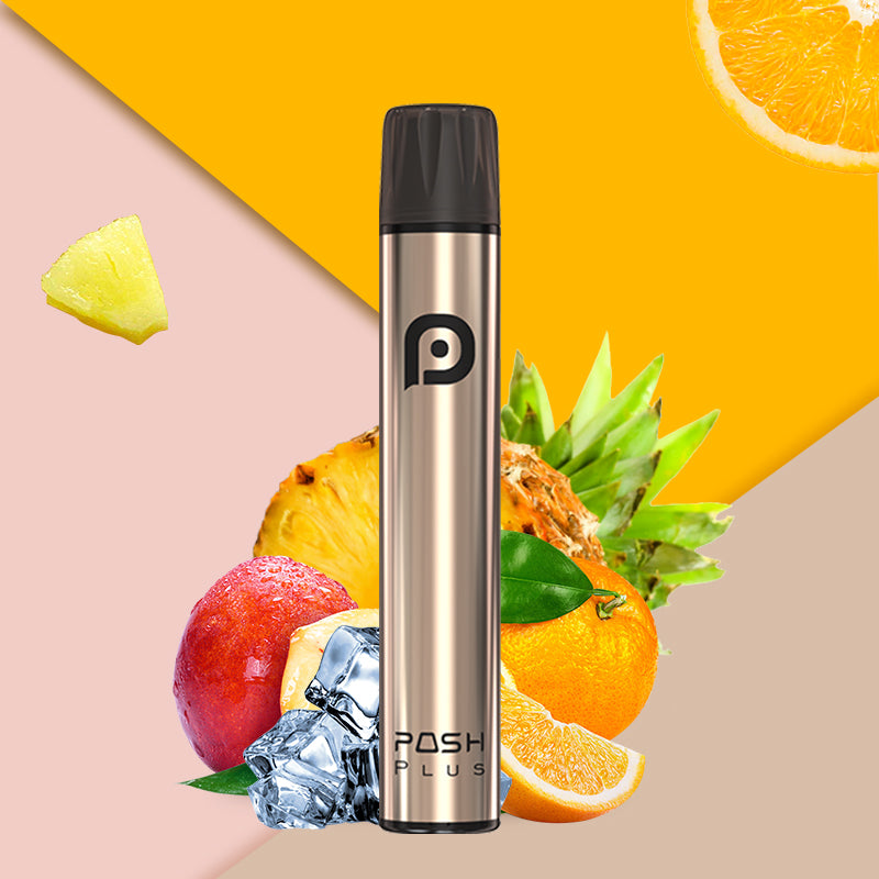 Posh Plus XL 1500 Orange Peach Pineapple Ice