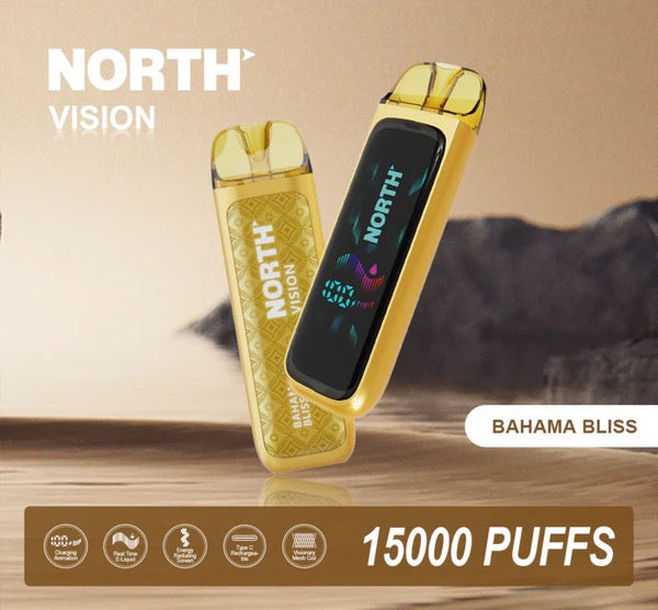 North Vision (15000 Puffs) Bahama Bliss 5% Nic
