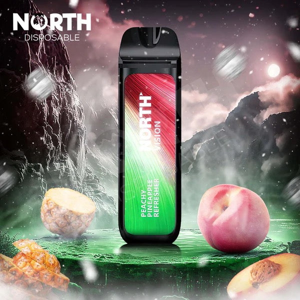 North Vision (15000 Puffs) Peachy Pineapple Refresher 5% Nic