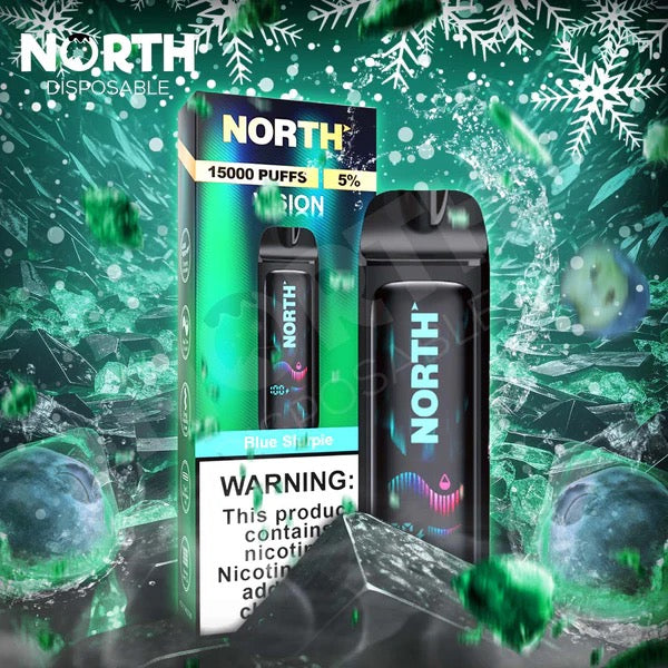 North Vision (15000 Puffs) Blue Slurpie 5% Nic
