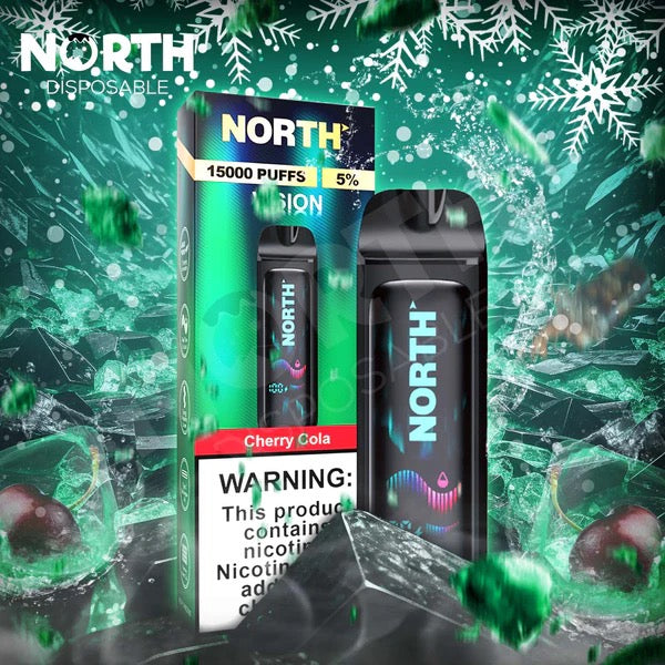 North Vision (15000 Puffs) Cherry Cola 5% Nic