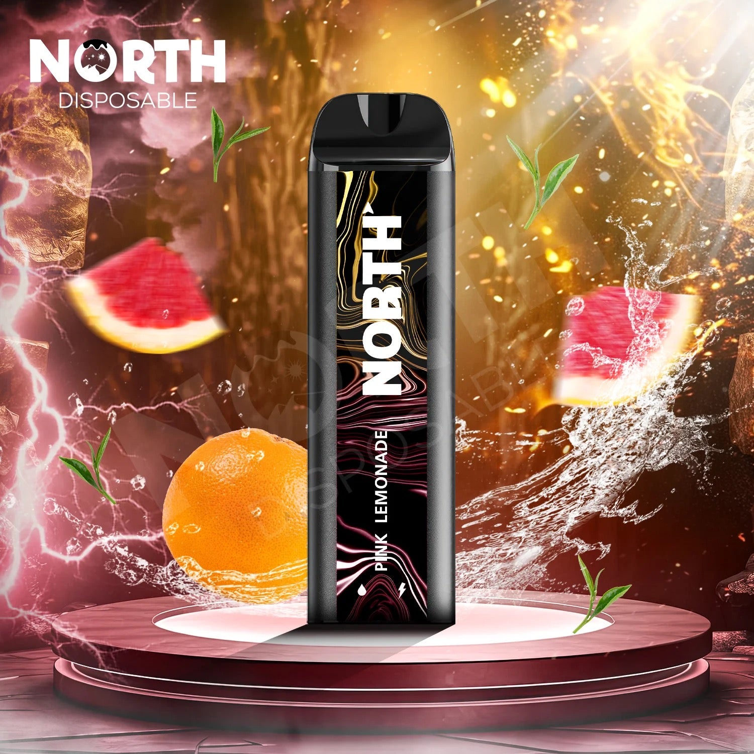 North (5000 Puffs) Pink Lemonade 5% Nic