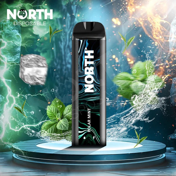 North (5000 Puffs) Polar Mint 5% Nic