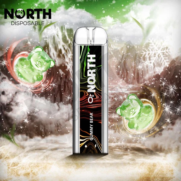 North (5000 Puffs) Gummy Bear 0% Nic