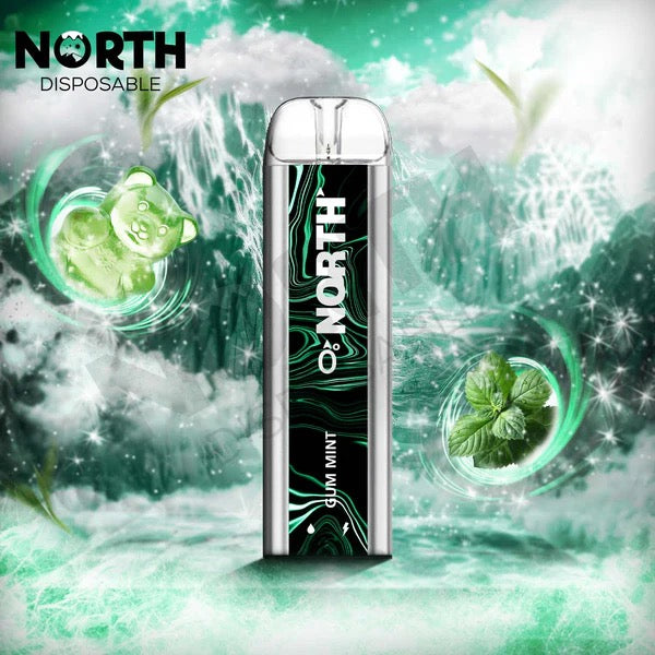 North (5000 Puffs) Gum Mint 0% Nic