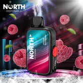 North (12000 Puffs) Frozen Raspberry 5% Nic